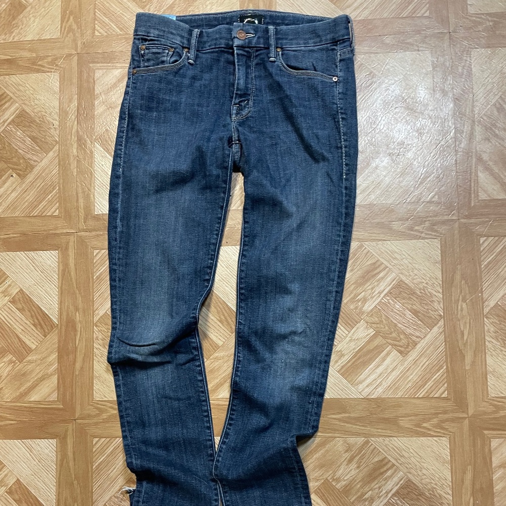 MOTHER Size 27 The Looker - Here Kitty Kitty Wash